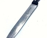 Vintage Kitchen Knife L.C. Germain Rostfrei Edelstahl 8&quot; Blade Wood Handle - $7.87