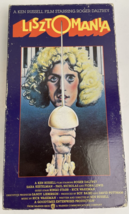 &quot; LISZTOMANIA &quot; VHS Movie Roger Daltrey Sara Kestelman Paul Nicholas Rin... - £11.05 GBP