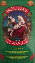 Holiday Classics Vol 1(VHS 1986)WRudolph-Dreamland-Santa&#39;s Surprise Tested Rare - £62.95 GBP