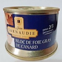 Bloc Foie Gras Canard Duck Liver J EAN Larnaudie French Gourmet 130g - $39.99