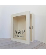 Deep Shadow Box WHITE Glass door 8&quot; x 10&quot; x 4&quot; INSIDE DIMENSIONS - $98.16 CAD