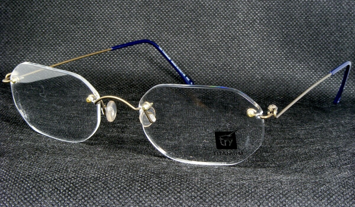 Prova T03 COL.145 MATT OLIVA OCCHIALI SENZA RIMATURA TITANIO 53-19-140mm... - $91.05