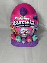 NWT-Rainbocorns Eggzania Surprise Mania Collectible Plush Animal Toy by ZURU - £18.68 GBP