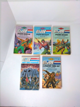 Lot of 5  G.I. Joe Paperback Novels- Operation Dragon Fire, Robot Assassin + VTG - £66.39 GBP