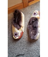 Coniglio? Naturale Pelliccia Comodo Mocassini Scarpetta Native Tribale D... - $155.89 CAD