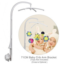 71CM (28&quot;) High Baby Crib Mobile Bed Bell Toys Holder Arm Bracket, Nut S... - £6.02 GBP+