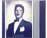 My Truly, Truly Fair Guy Mitchell, Bob Merrill 1951 Vintage Sheet Music - £9.35 GBP