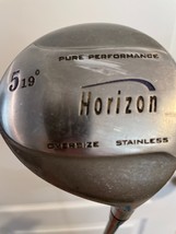 Horizon Pure PRO Stainless Oversize Driver 5 Wood 19* Graphite Ladies  Flex - $12.19