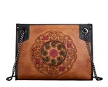  genuine leather shoulder bags for female vintage handmade embossed handbag ladies thumb155 crop