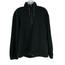 Unionbay Men&#39;s Extra Comfort Fleece Black Mock Neck Pullover Sweatshirt ... - £14.76 GBP
