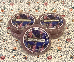 Yankee Candle wax tarts melts Country Heather lot of 5 retired discontinued - £8.04 GBP