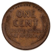 1913-D 1C Lincoln Cent in XF Condition, All Brown Color, Nice Strike Both Sides - £89.51 GBP