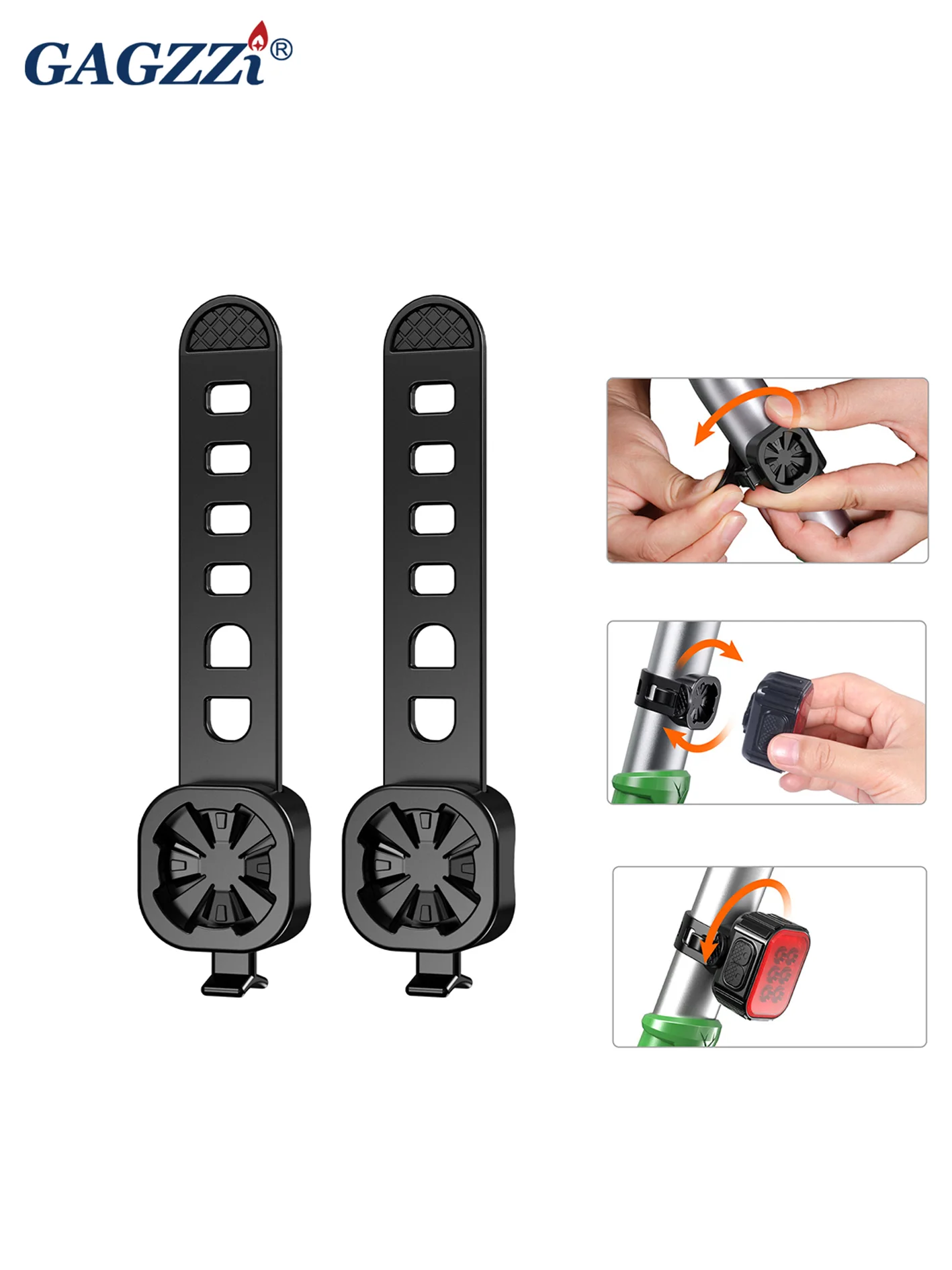 Bicycle Accessories Bike Lamp Silicone Strap for Q4/Q6 Bicycle Light High - £8.77 GBP+