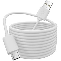 20Ft Long Usb Power Extension Cable For Wyzecam,Wyzecam Pan,Yi Camera,Nestcam In - £14.50 GBP