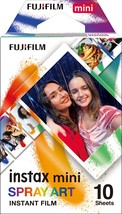 Fujifilm Instax Mini Spray Art Film - 10 Exposures - $26.99