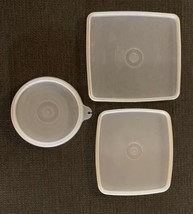 Lot Of 3  Tupperware Lids #671, #310, And #733 - $10.26