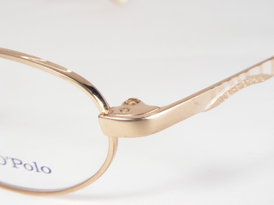 Vintage Marc O'Polo 3680 A Gold /Beige UNIQUE RARE EYEGLASSES GLASSES 50-17-140 Item image 4