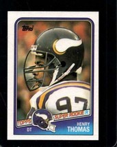 1988 Topps #156 Henry Thomas Nmmt (Rc) Vikings *X106505 - £1.82 GBP