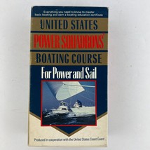 United States Power Squadrons Boating Course for Power and Sail VHS and Book - $14.84