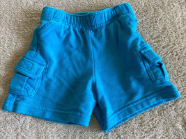 Circo Boys Bright Blue Sweat Shorts Cargo Elastic Waist 18 Months - $2.94