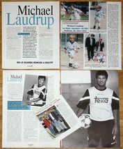 MICHAEL LAUDRUP press kit 1990s clippings Real Madrid Futbol Football ph... - $10.34