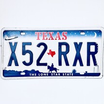  United States Texas Shuttle Passenger License Plate X52 RXR - $16.82