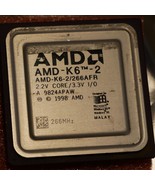 AMD K6-2/266AFR CPU 266MHz 2.2V 66MHz Super Socket7 x86 Processor 25 - $344.85 MXN