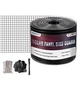 6inch x 50ft Solar Panel Bird Guard Critter Guard for Solar Panels w 50p... - £44.98 GBP