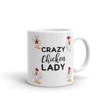 Crazy Chicken Lady Mug, Chicken Mug, Chicken Gift, Chicken Lover Mug, Chicken Mo - £13.81 GBP