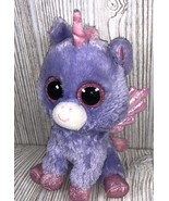 TY Beanie Boos - Athena the Purple Pegasus 6 Inch (Claire&#39;s Exclusive) EUC - €8,58 EUR