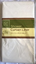 White Color Standard 70&quot; X 72&quot; Waterproof Plastic Shower Curtain Liner - $10.83 CAD