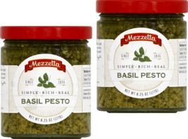 Mezzetta Simple, Rich, Real Basil Pesto, 2-Pack 6.25 oz. (177g) Jars - £22.51 GBP