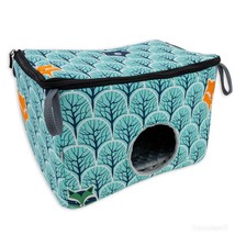 A cozy house for rodents, guinea pigs, rats, chinchillas - 18 x 27 x 18 - £32.45 GBP