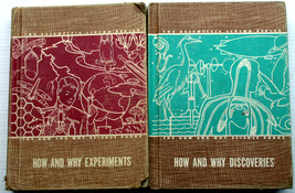 Lot 2 1949 Lw Singer Scientific Living Books How And Why Discoveries~Experiments - £18.19 GBP