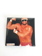Vtg Randy Savage 1.5&quot; Pin Button Pinback Macho Man Wrestling Wrestler Wwf Wcw - £5.09 GBP