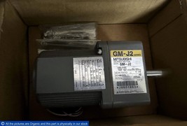 Mitsubishi GM-J2 Geared Motor 3-Phase 25W Parallel Shaft Type 100/120 r/min New - £276.56 GBP