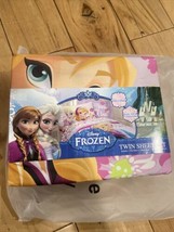 New In Pkg Disney Frozen Twin Sheet Set - £21.28 GBP