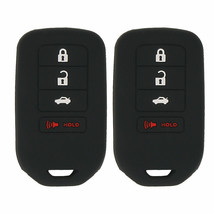 2X Silicone Key Fob Cover For Honda Ridgeline Civic Crv Crz 4 Buttons Qu... - £14.42 GBP