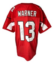 Kurt Warner Arizona Unterzeichnet Rot Football Trikot JSA Hologramm - £122.61 GBP