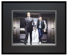 Taron Egerton Signed Framed 16x20 Photo Display AW Kingsman w/ Colin Firth - £110.90 GBP