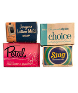 Vintage Soap Lot - Sing, Petal, Aqua Choice &amp; Jergen’s Soap Bars - £58.08 GBP