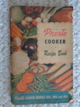 Presto Cooker Recipe 1949 Book by National Pressure Cooker Company (#3856) - £11.21 GBP