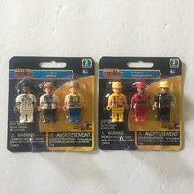 NEW Make It Blocks Rescue Medical &amp; Firefighters Figures  - 6 Figures - £9.23 GBP