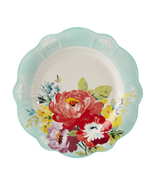 Dinnerware Starter Set Country Floral Dishes Sweet Romance Blossom Pione... - £54.97 GBP