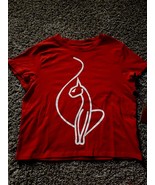 BABY PHAT Y2K Early 2000s Logo RED Womens Tee Shirt Top NWT Size XL Pull... - $34.57 CAD