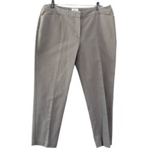 So Slimming by Chico&#39;s Khaki Pants Flat Front Chico&#39;s size 2.5 - £21.52 GBP