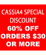 SPECIAL 60% OFF ALL $30 OR MORE AUTOMATICALLY AT CHECKOUT MAGICK  - Freebie