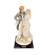 GIUSEPPE ARMANI   &quot;Bride and Groom&quot; &quot;Wedding&quot; Figurine C 1990s Signed - £151.81 GBP