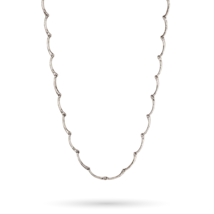 Reverie Scallop Necklace - Silver - $275.00
