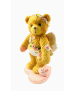 Enesco Cherished Teddies Love Bow of Flowers Valentines Gift 103640 NIB COA - £14.45 GBP